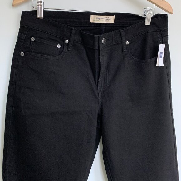 Gap 1969 Straight cut jeans black Size 32 / 14 NWT - Picture 4 of 7